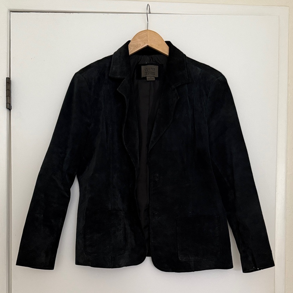 JohnPaulRichard Black Suede Jacket